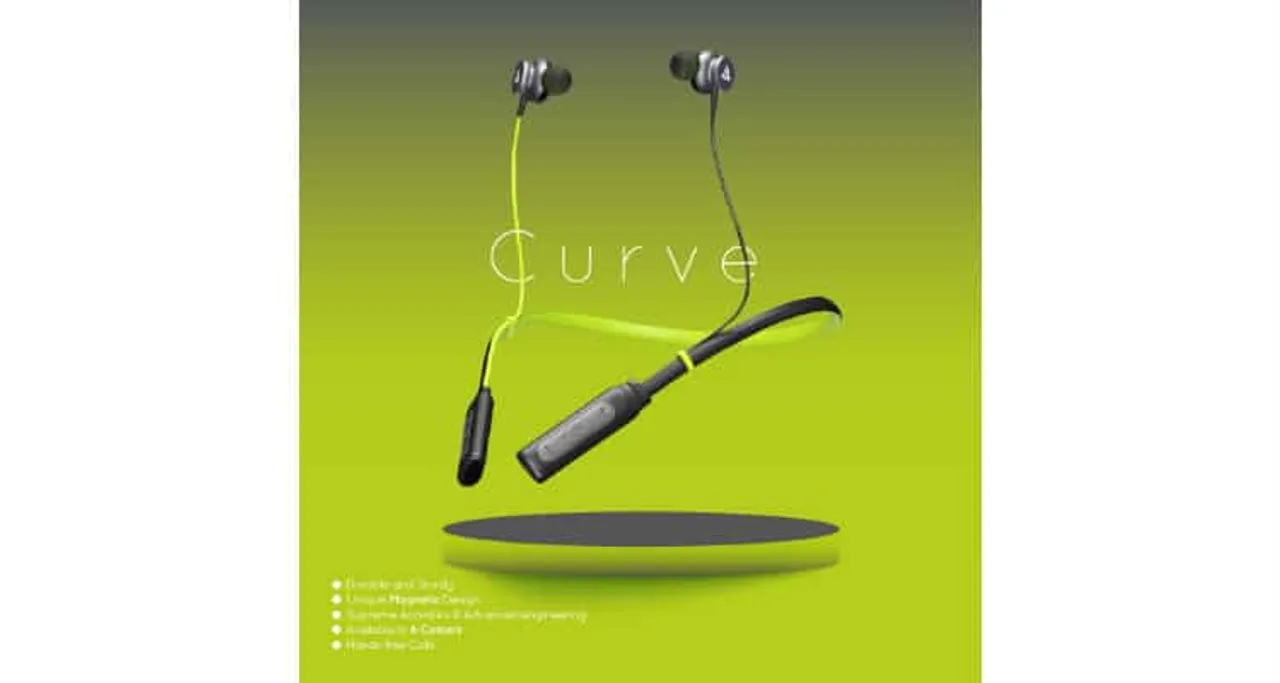 Boult Audio Launches Curve Neckband Wireless Bluetooth Magnetic Earphone with MIC