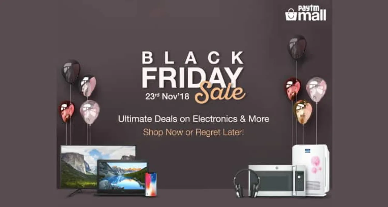 It’s Black Friday and here’s a sneak peek of the most exciting upcoming Electronics deals on Paytm Mall