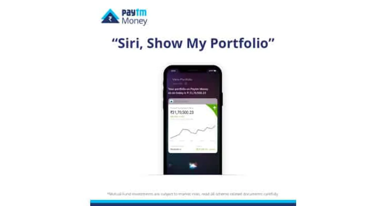 Paytm Money iOS App is now Siri Enabled