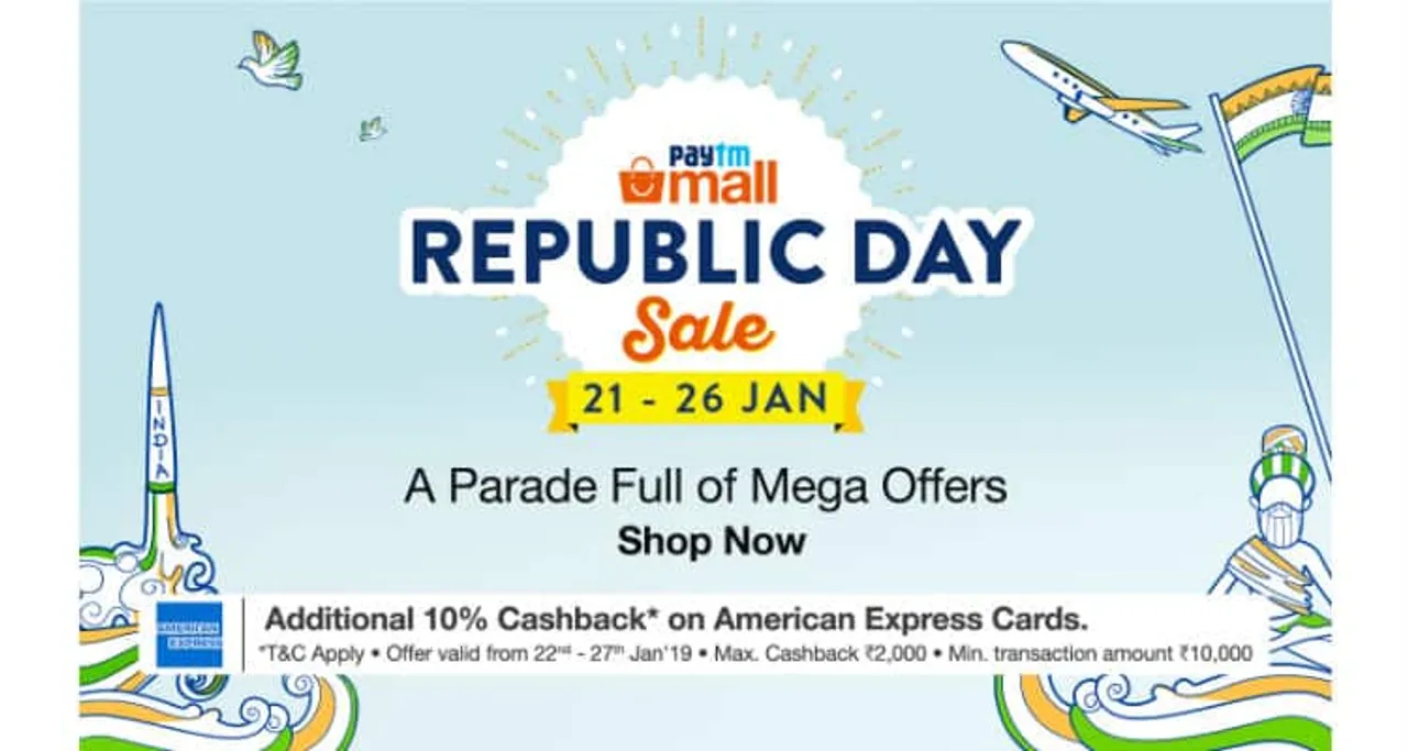 Get Up to 80% off on Popular Products with Paytm Mall “Republic Day Sale”