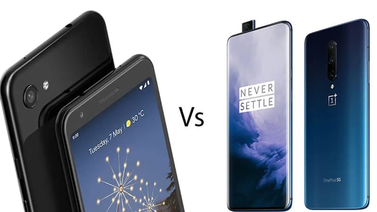 oneplus 7 pro vs google pixel 3a xl