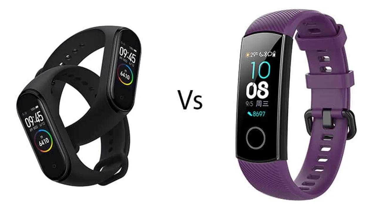 Mi Band 4 vs Honor Band 4