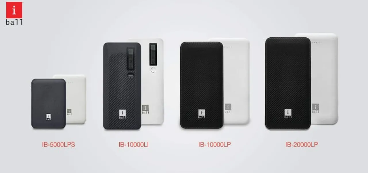 iBall Launches ‘RealPower’ Portable Power Banks