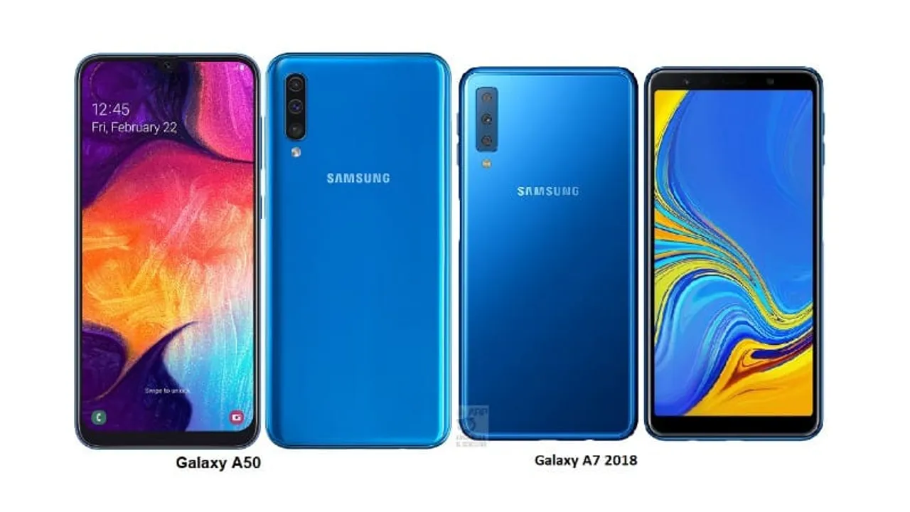 Samsung Galaxy A7 vs Galaxy A50