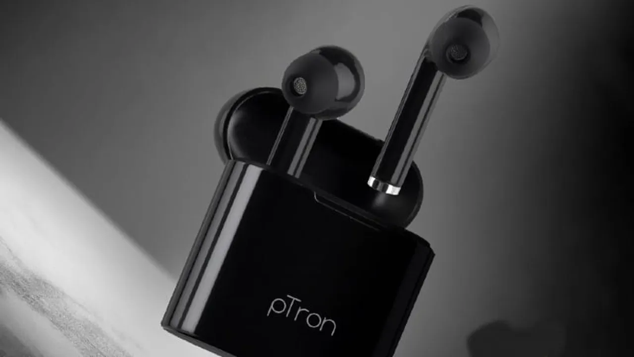 pTron Bassbuds Lite earphones