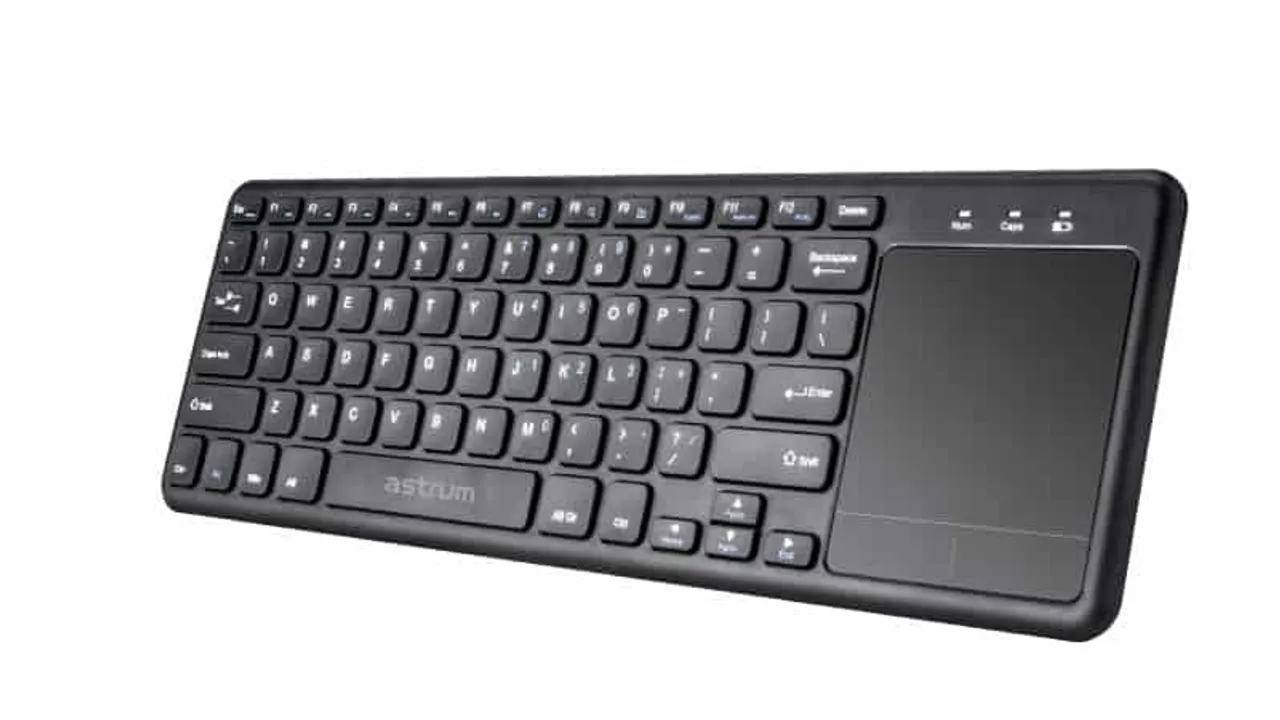 Astrum launches KW280, a Slim Wireless Keyboard with Touchpad