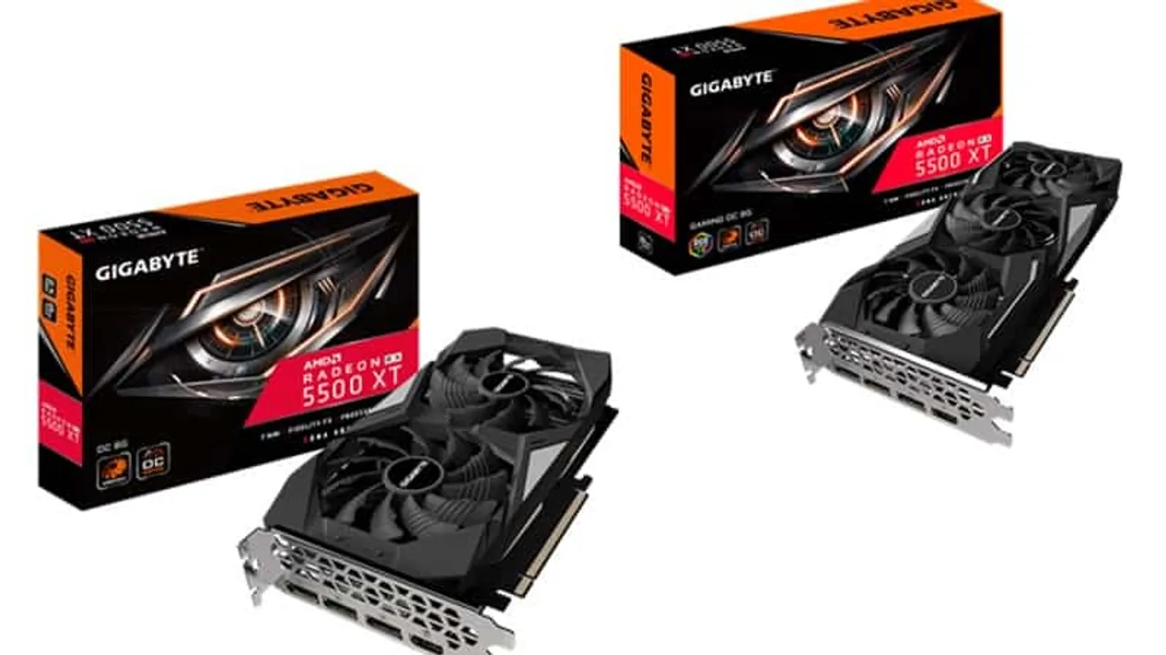 GIGABYTE Unveils Radeon RX 5500 XT graphics card