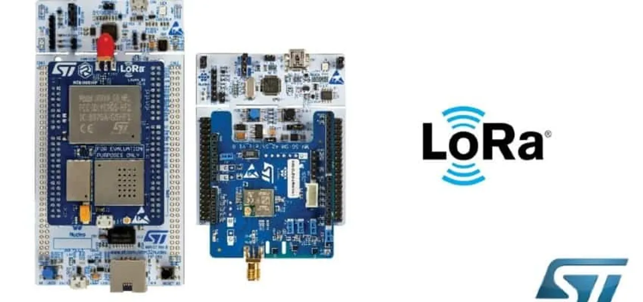 Affordable LoRa Development Packs from STMicroelectronics