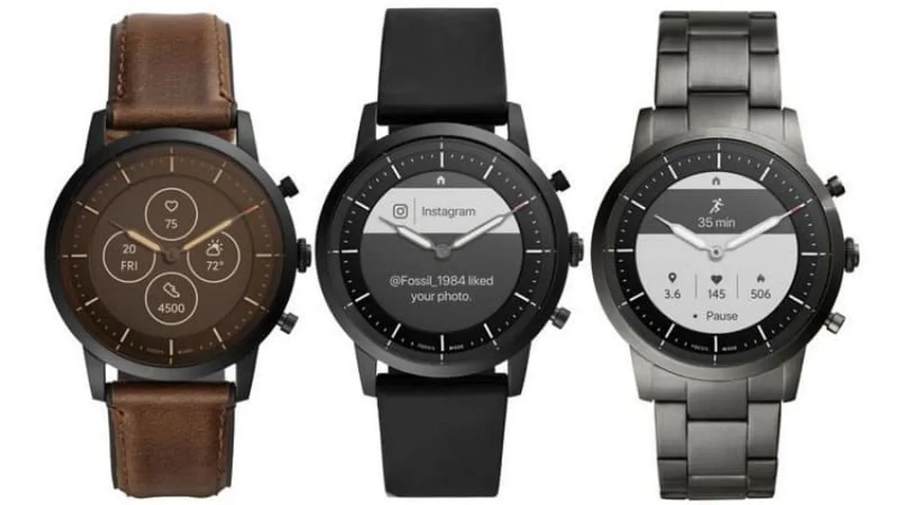 Fossil Hybrid HR smart watches