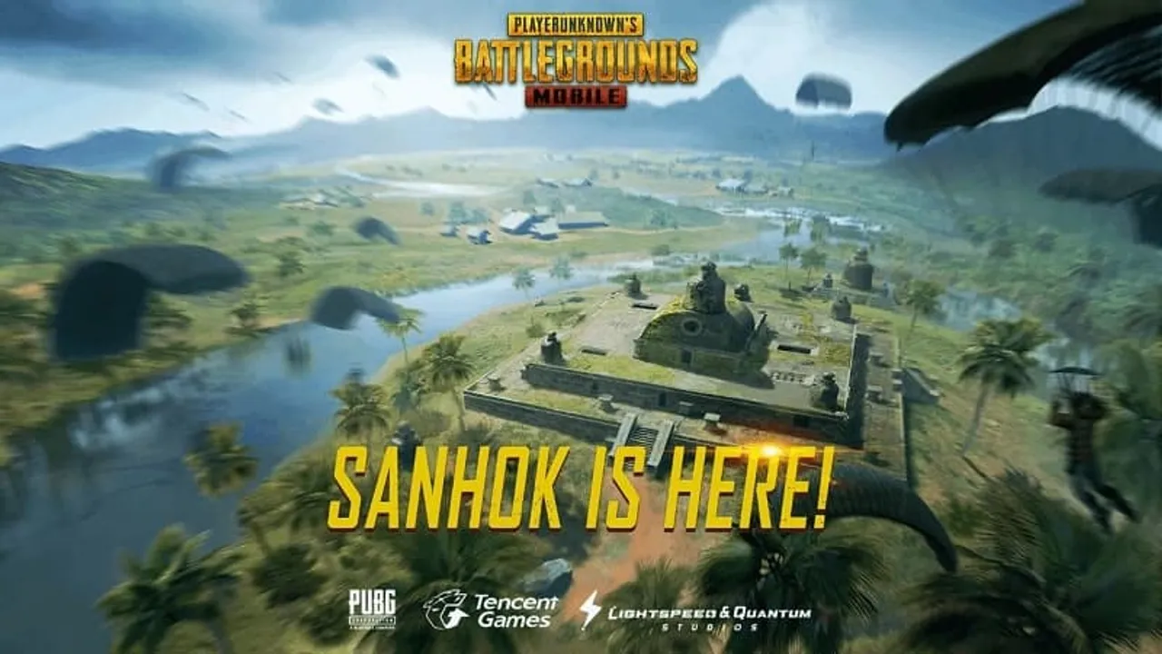 sanhok map pubg mobile