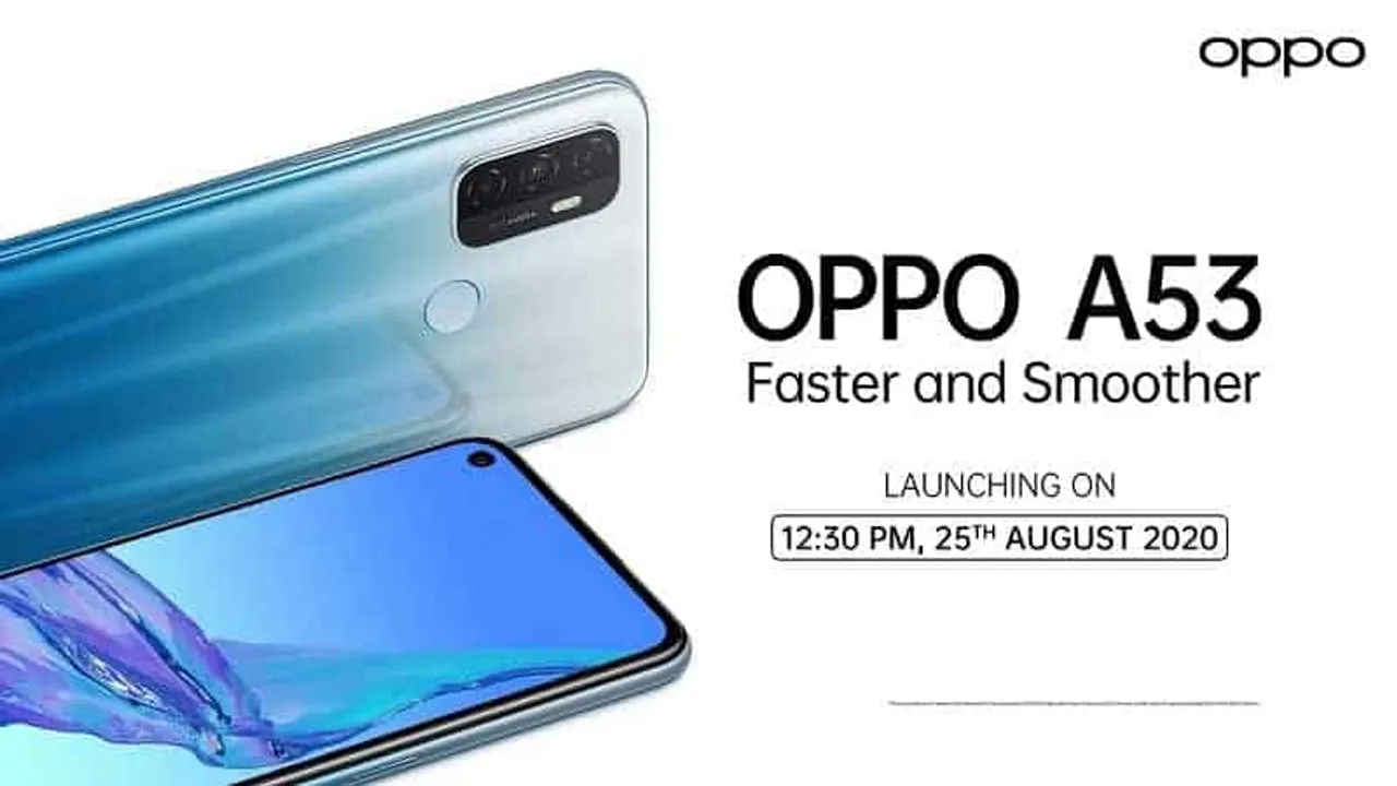 Oppo A53 Launch in India, Price, Specifications, Sale