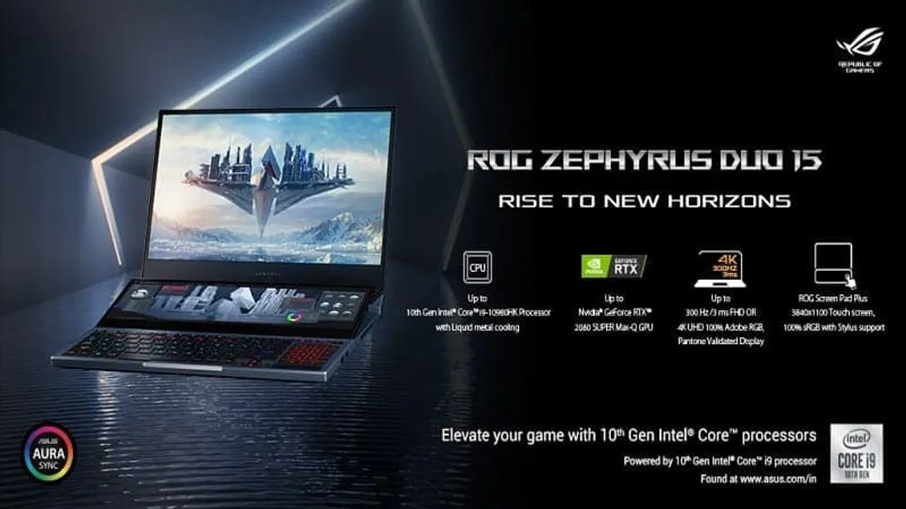 Asus ROG Zephyrus Duo 15 launched in India