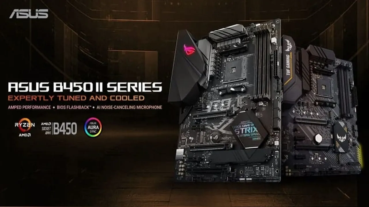 Asus Releases B450 II Motherboards with ROG Strix, TUF Gaming, and Prime