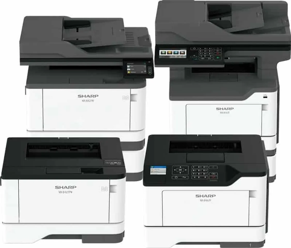 Sharp Expands Multifunction Printer Line with Four New Desktop Models