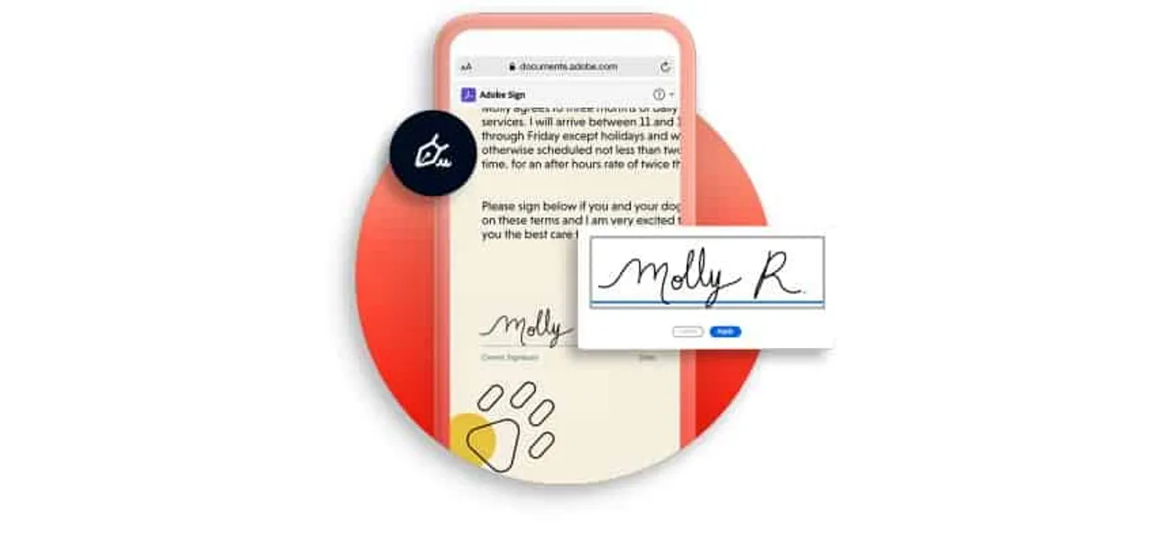 Adobe added new advanced e-sign features in Acrobat