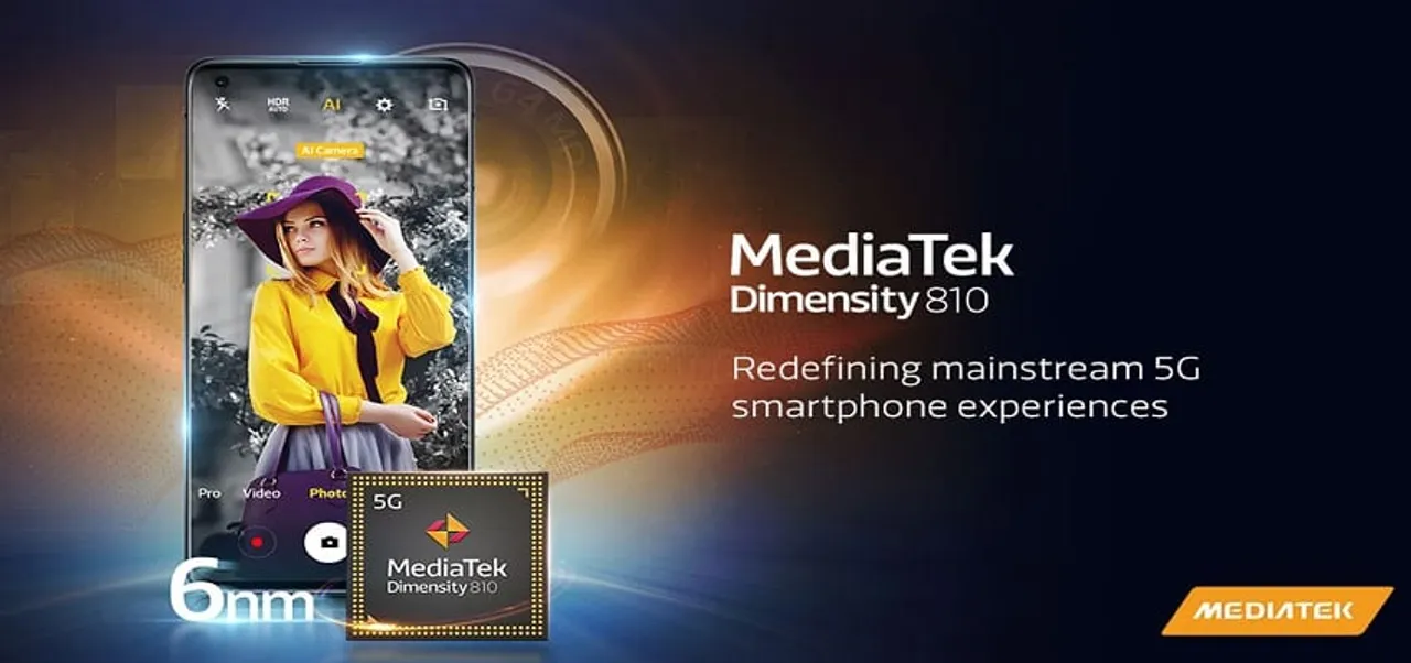 MediaTek and Realme Join Hands to Bring First Smartphone with Latest 5G Integrated MediaTek Dimensity 810 Processor