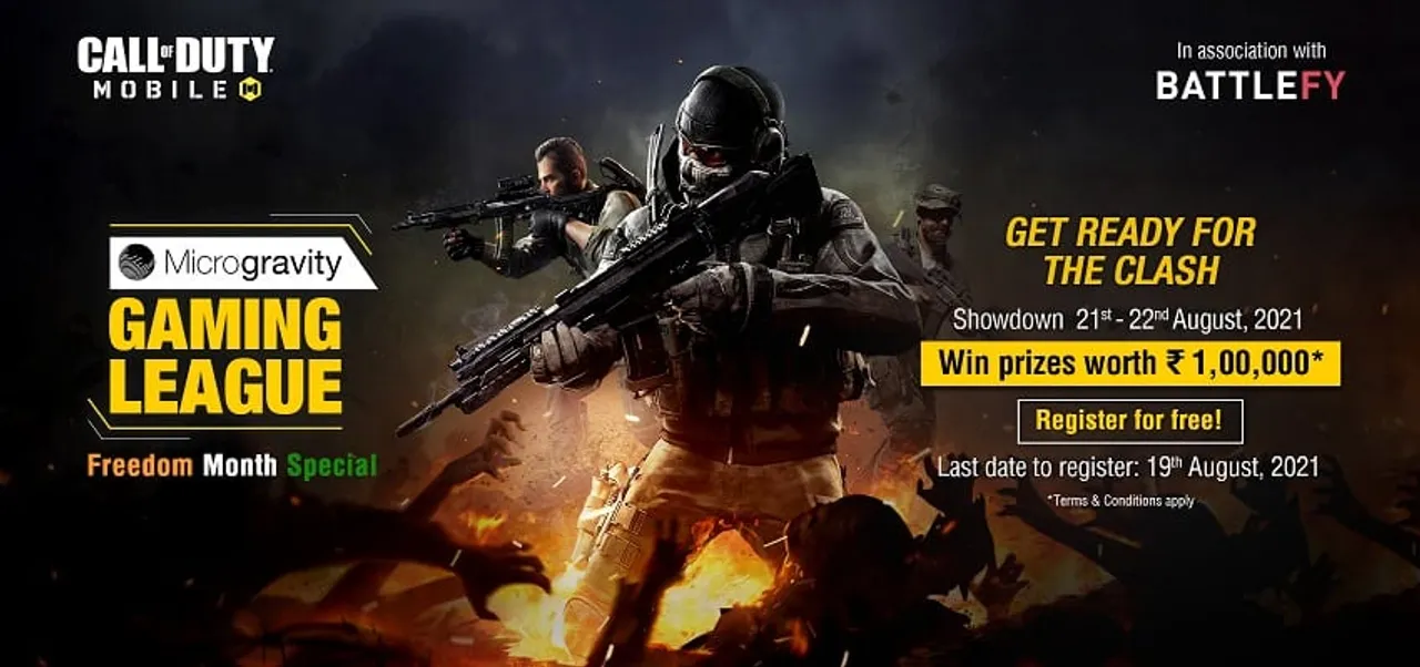 Microgravity Call of Duty Mobile tournament