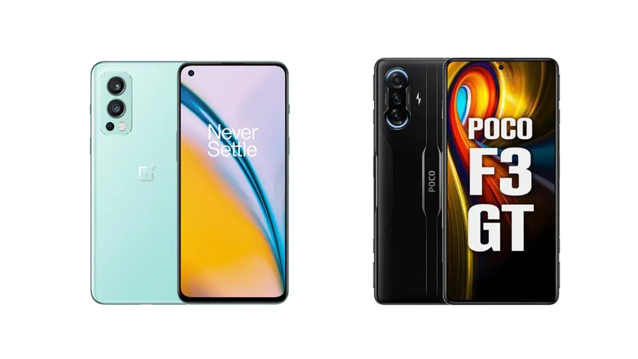 OnePlus Nord 2 vs POCO F3 GT