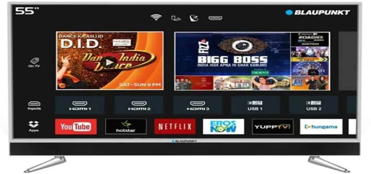 Blaupunkt to launch 65-inches 4k Android TV during Flipkart BBD Sale
