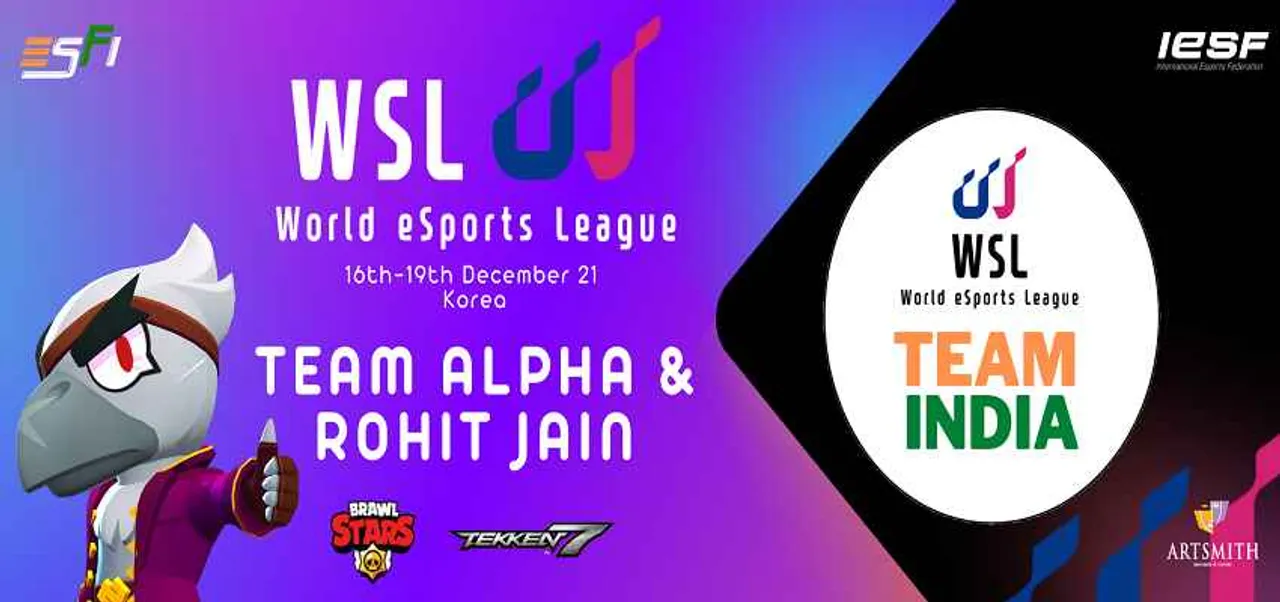 Team Alpha and Rohit Jain to represent India at the World Esports League