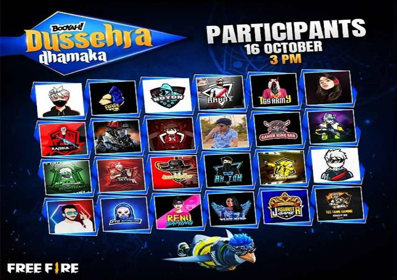 Garena announces Dussehra Dhamaka, an all-new festive Free Fire tournament on BOOYAH!