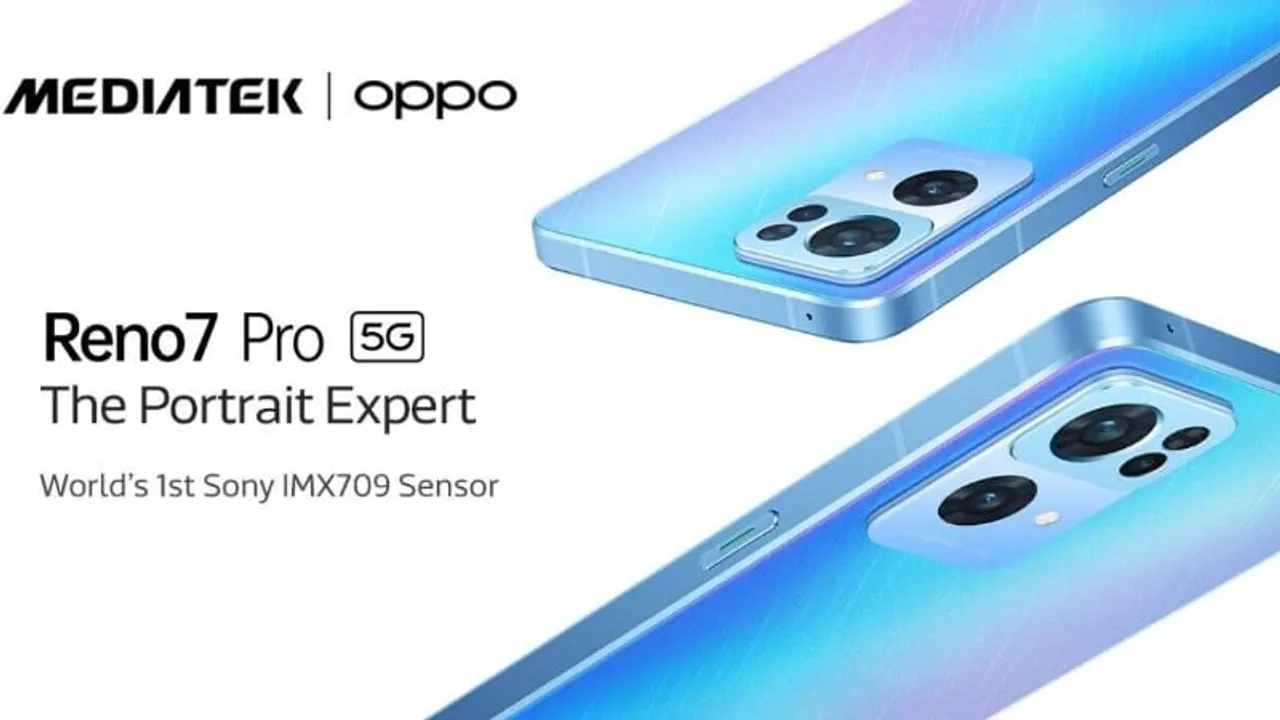 OPPO Reno7 Pro debuts customized 5G flagship MediaTek Density 1200 MAX