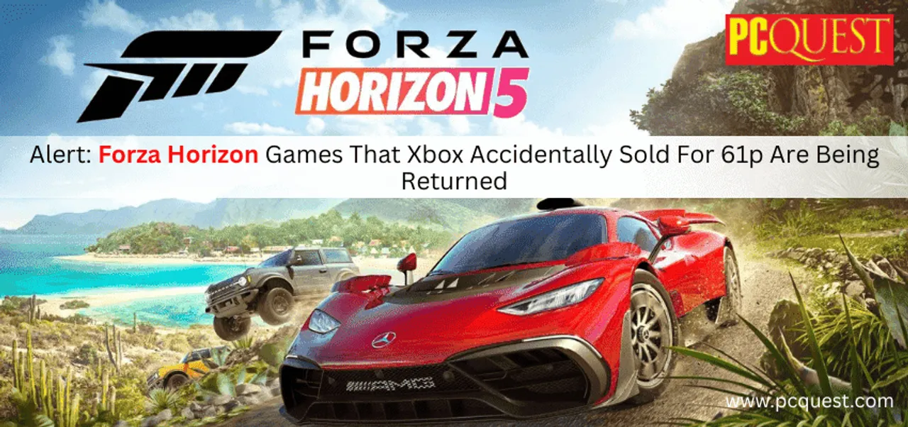 Alert Forza Horizon Games That Xbox Accidentally Sold For 61p Are Being Returned 1 1 1