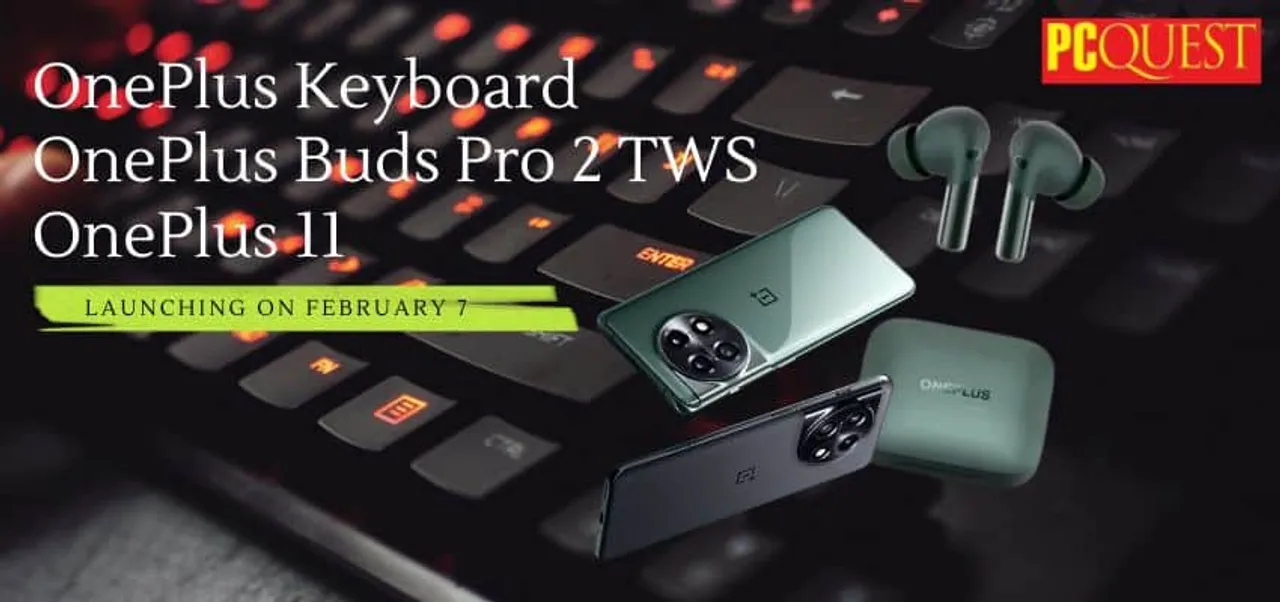 OnePlus Keyboard Buds Pro 2 TWS launching on February 7 alongside OnePlus 11