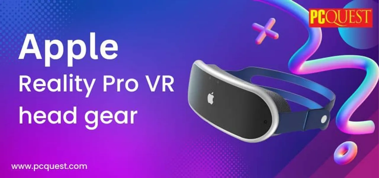Reality Pro VR head gear to be introduced later this year Apple 1