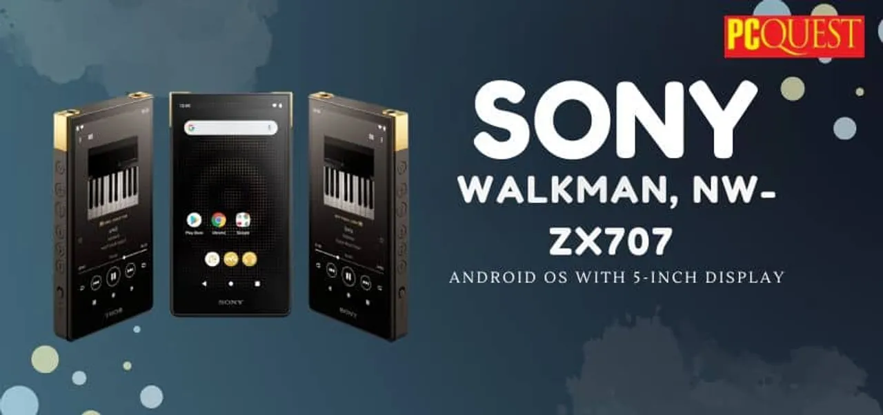 Sony introduces new Walkman NW ZX707 in India Android OS with 5 inch display 1