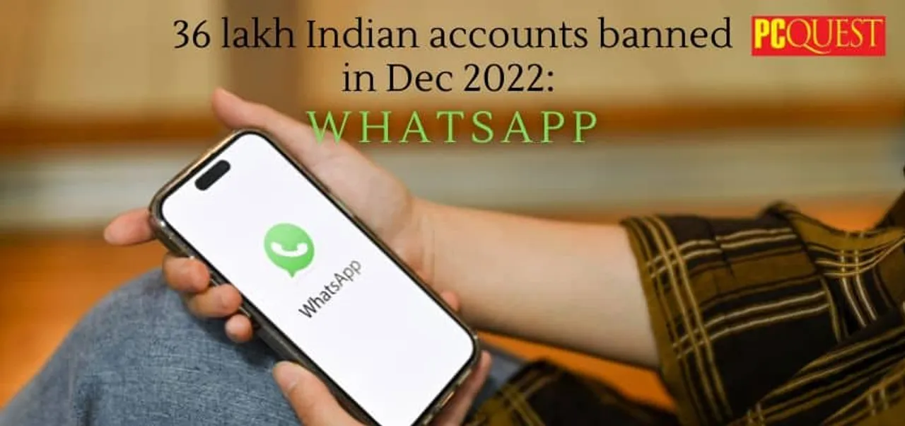 36 lakh Indian accounts banned in Dec 2022 WhatsApp