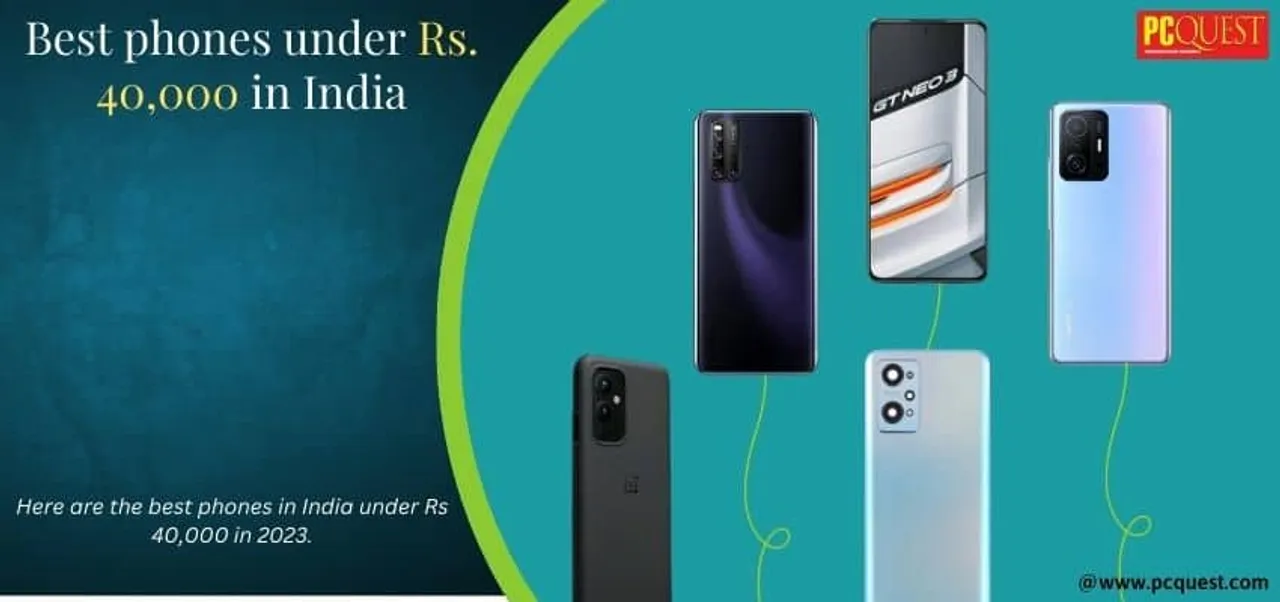 Best phones under Rs. 40000 in India 1