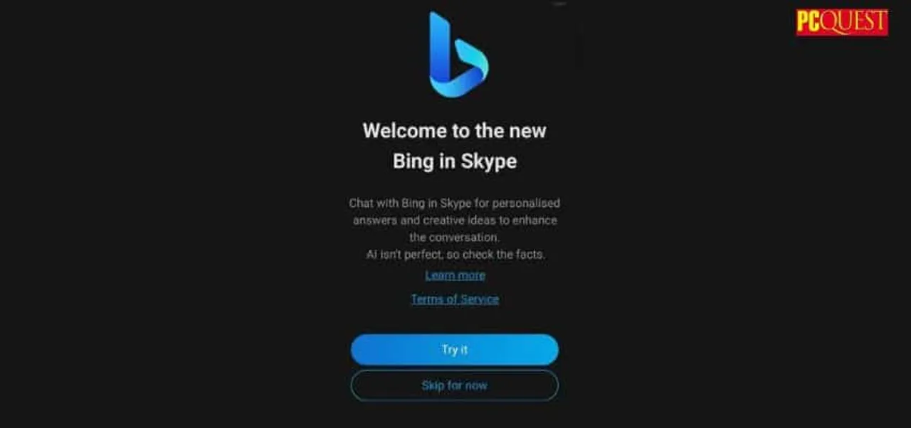 Bing skype