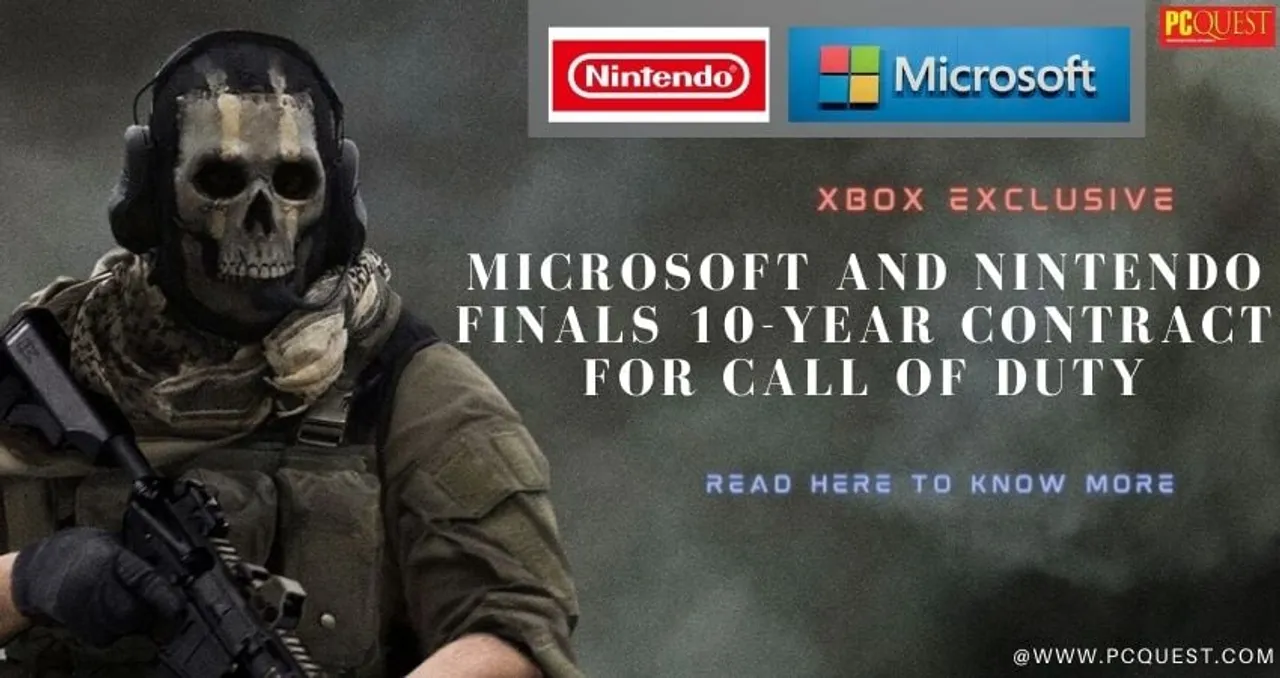 Microsoft and Nintendo finalize 10-year Contract for Call of Duty