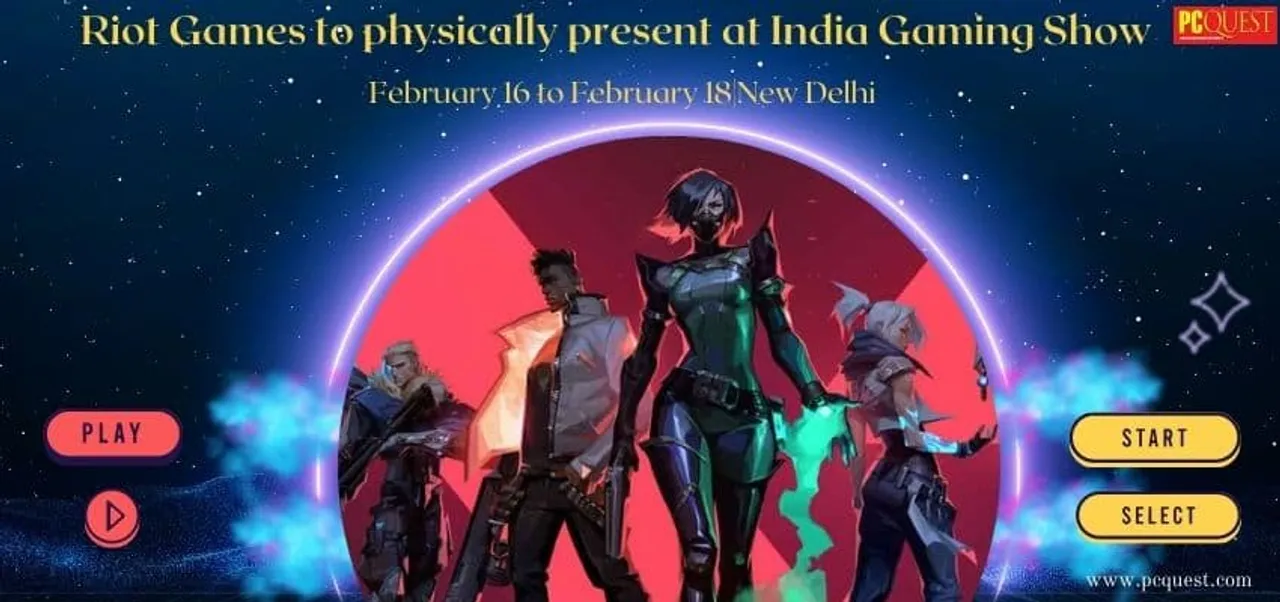 Riot Games to Be Physically Present at India Gaming Show