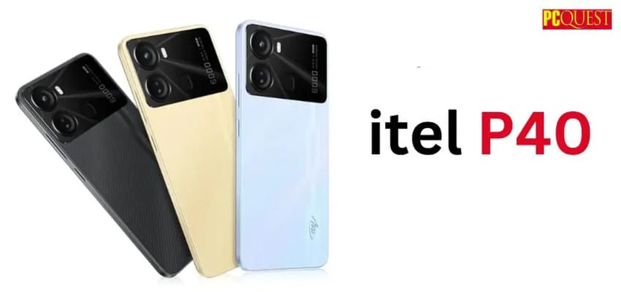 Itel launches P40 smartphone in India a Poco like design with 6000mAh battery 1