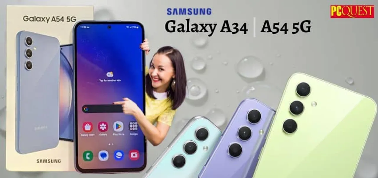 Samsung Galaxy A54 5G Galaxy A34 5G debut in India 1