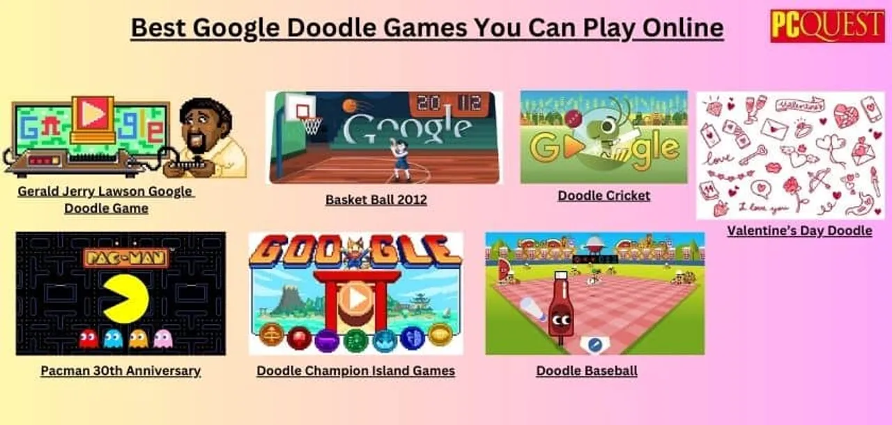 Best Google Doodle Games You Can Play Online