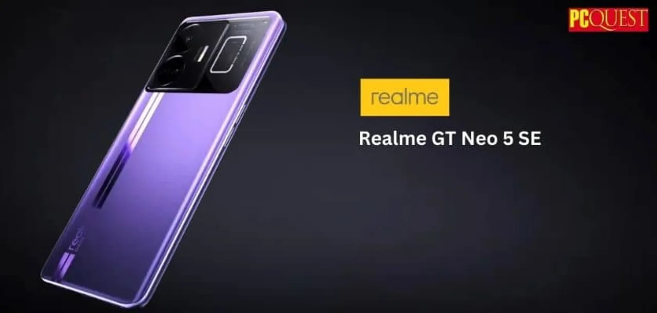 Realme will introduce Realme GT Neo 5 SE with 1TB storage in China today