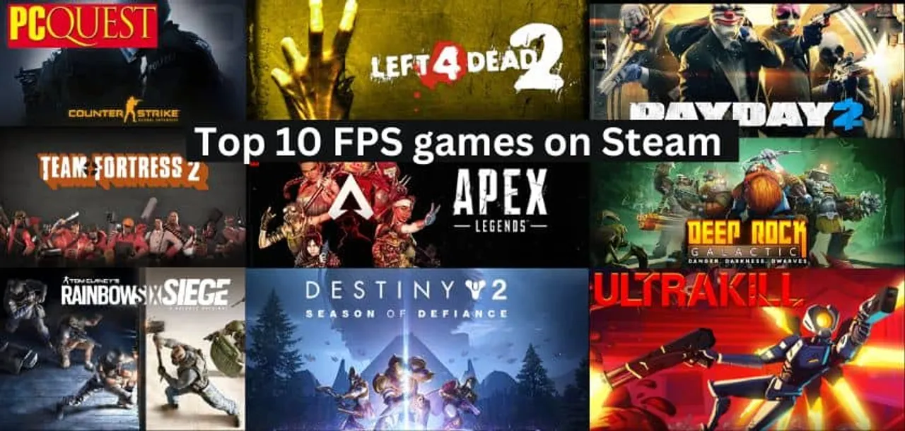 Top 10 FPS Games on Steam (PC): Check out the List