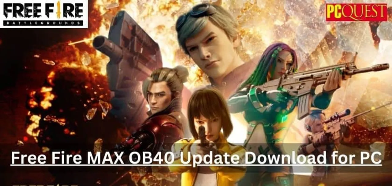 Free Fire MAX OB40 Update Download for PC 2
