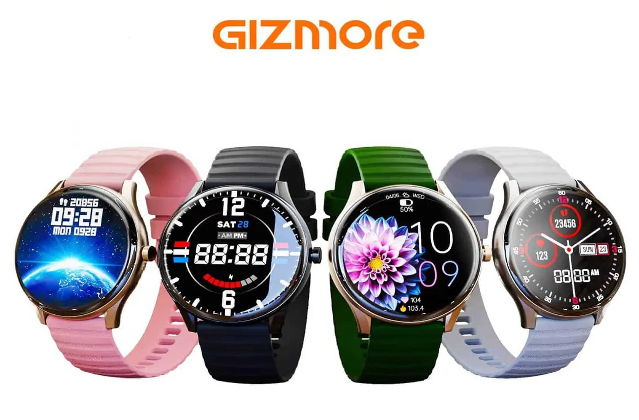 Gizmore launches CURVE smartwatch with Ultra HD Curve display at a price of Rs 1299