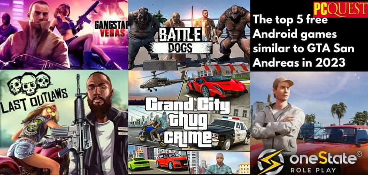 The top 5 free Android games similar to GTA San Andreas in 2023