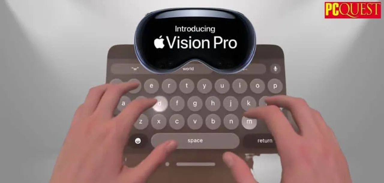 Any Surface Can Become A Touchscreen Display: Apple Vision Pro