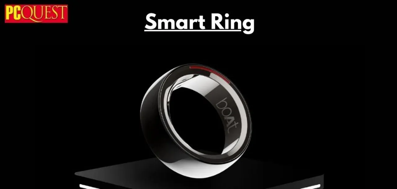 Boat Introduces Smart Ring with Heart Rate