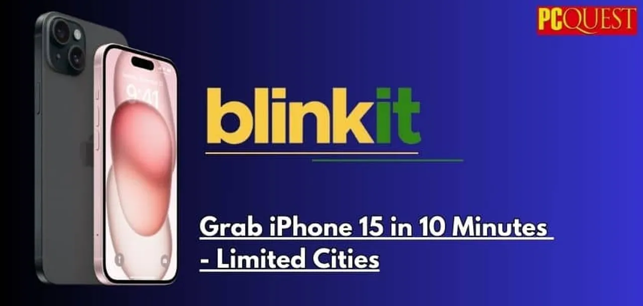 Grab iPhone 15 in 10 Minutes Limited Cities
