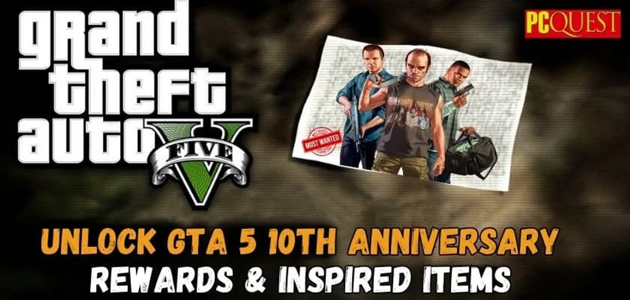 Unlock GTA 5 10th Anniversary Rewards Inspired Items 1