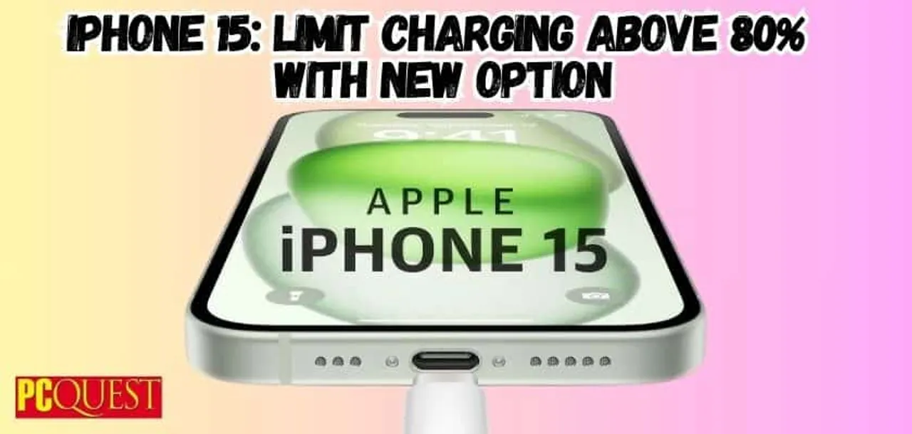 iPhone 15 Limit Charging Above 80 with New Option 1