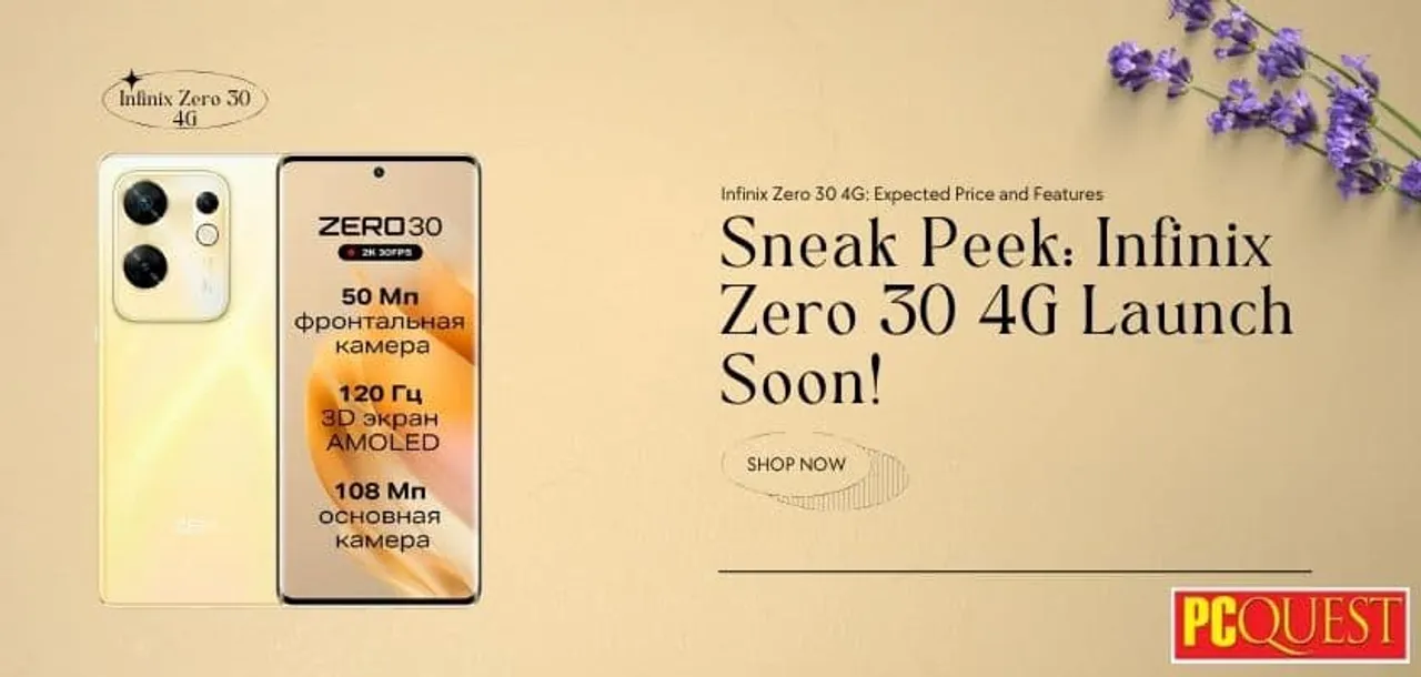 Sneak Peek Infinix Zero 30 4G Launch Soon