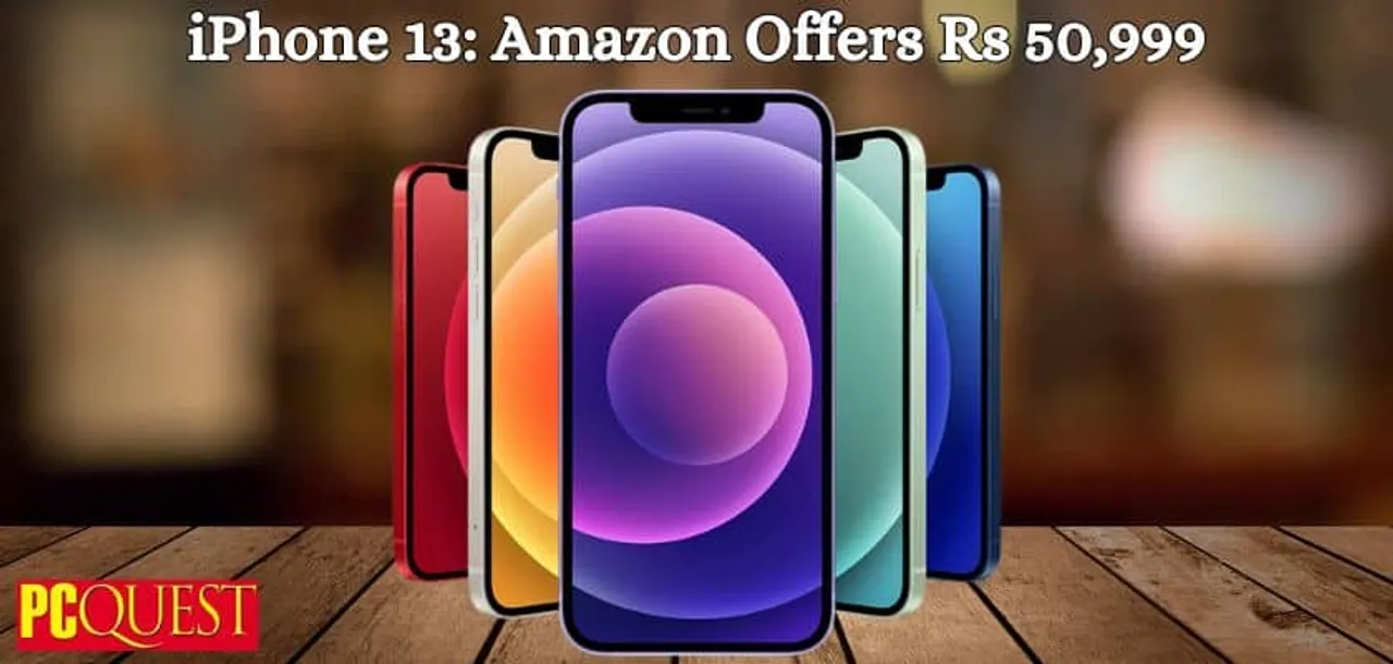 iPhone 13 Amazon Offers Rs 50999